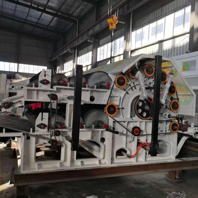 2018 new design double doffer cotton carding machine