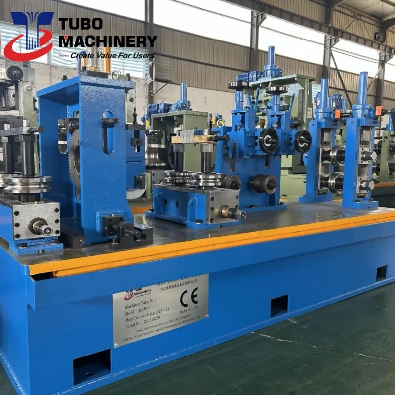 HF welded  pipe making machine tube mill rectangular pipe  iron pipe making machine