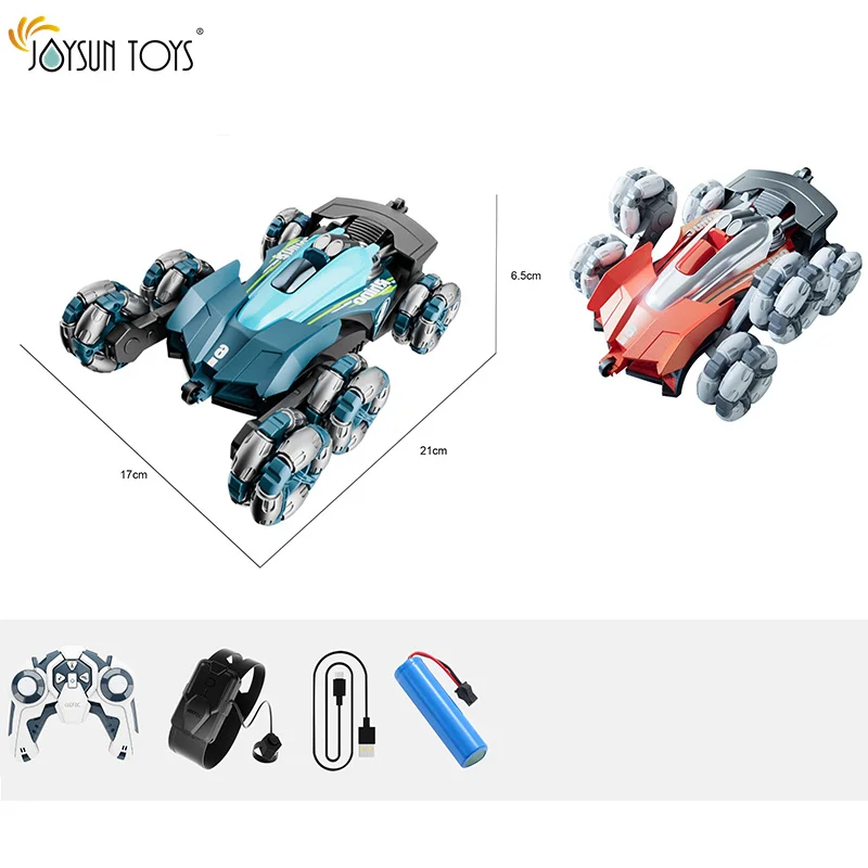 RC Stunt Car 2.4Ghz Remote Control With Spray Mode Drifting Speed Vehicle Stunt Car For Kids Adult Toys Boy Hand Gesture Rc Car