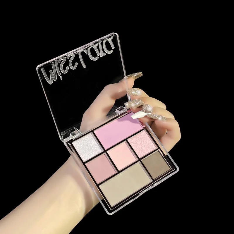 Top Selling Eye Makeup Natural Shimmer High Pigment Makeup Glitter Eyeshadow Palette Private Label Eye Shadow