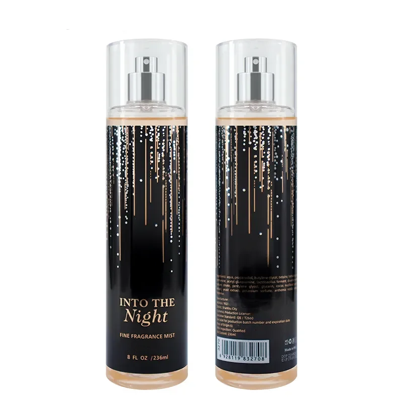 OEM Private Label Wholesale Bath Sets Body Mist With Fragrance Shower Bath Gel Cleansing Skin Care Moisturizing  Body care Set