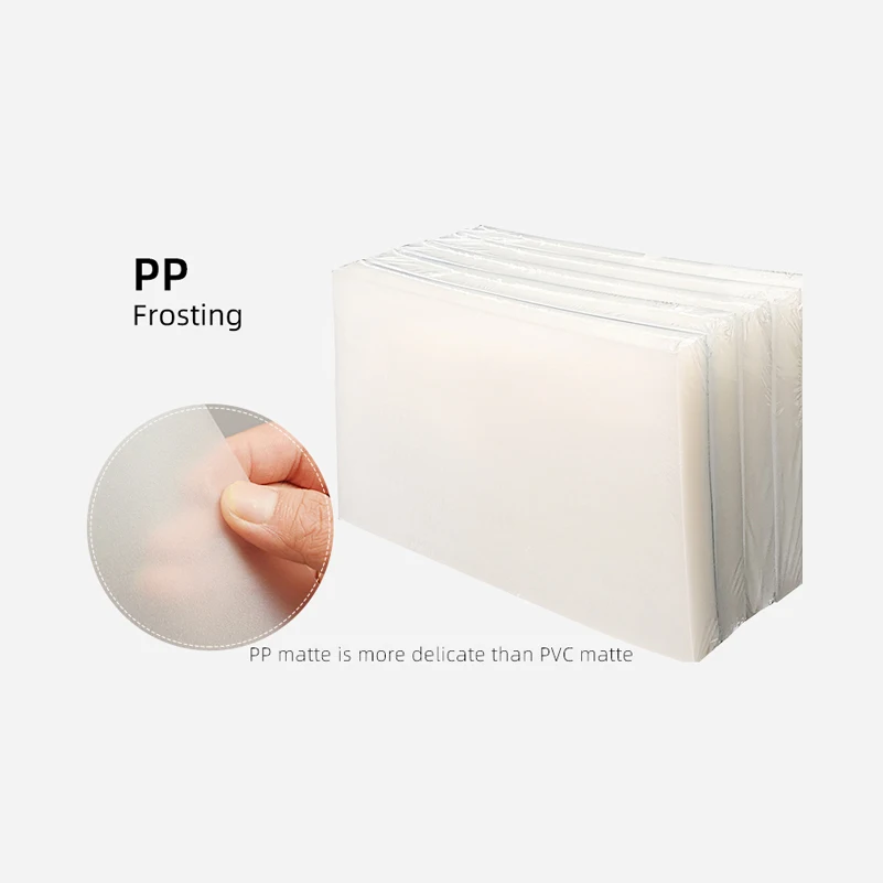 A4 250MIC 100PCS Wholesale Inventory PVC  Hard Book Binding Sheet Printing And Binding Hard Cover