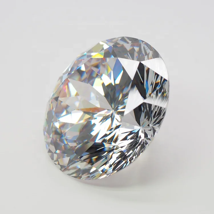 European Machine Cut 1.0mm AAA Cubic Zirconia Gemstone