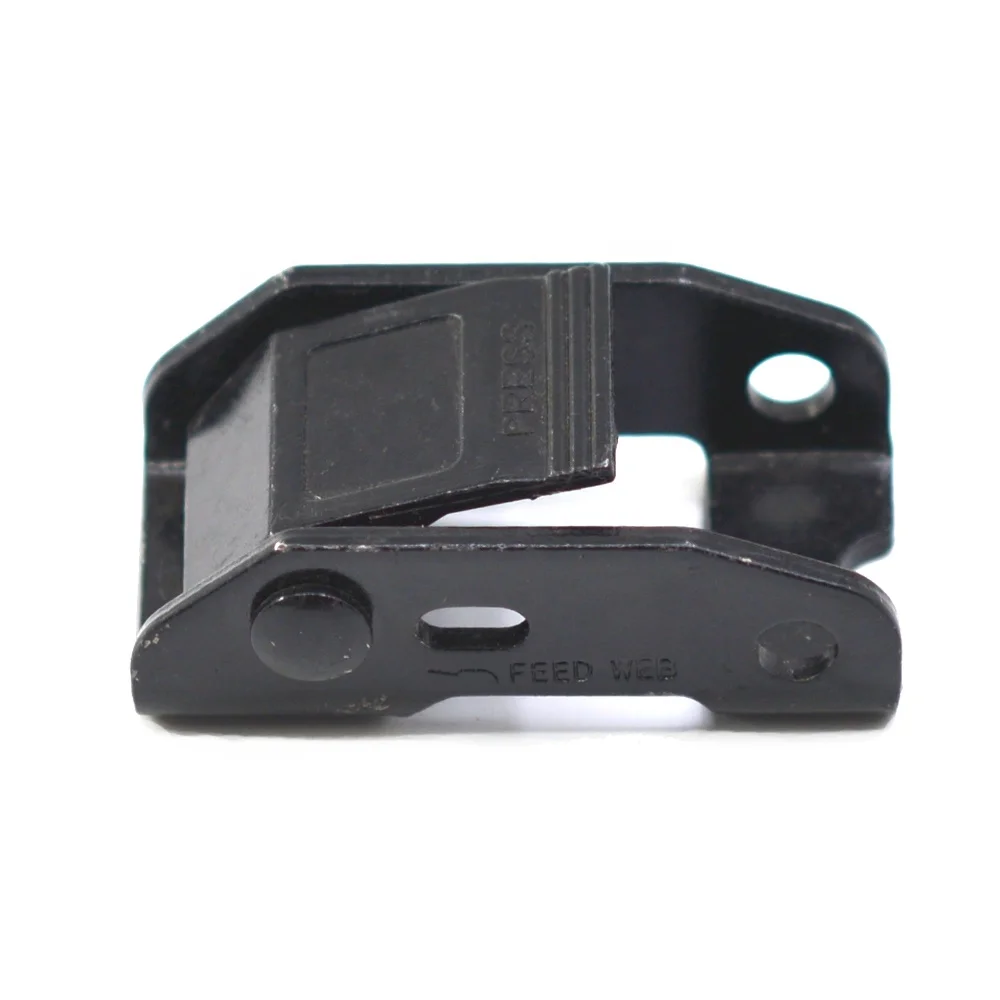 1 inch 25mm heavy duty black metal belt buckle for strap