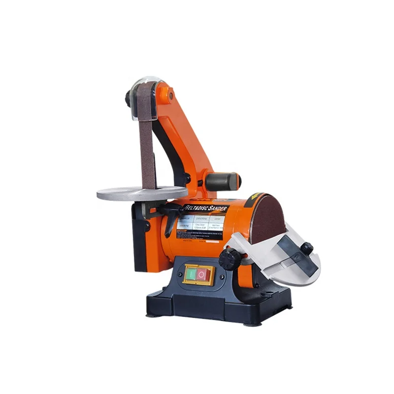 Сверхмощный CE стандартный литая алюминиевая основа ленточный диск деревообрабатывающий шлифовальный станок