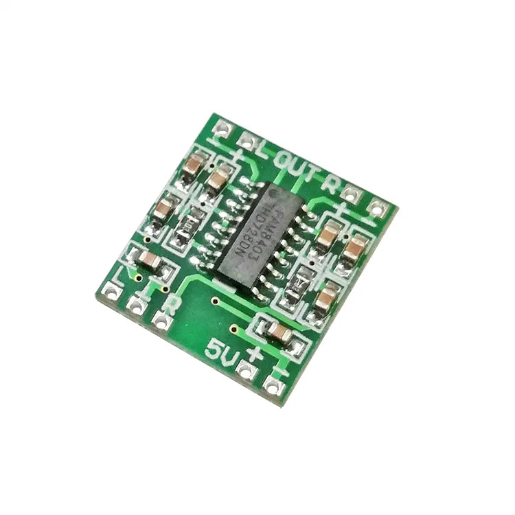 Mini Digital DC 5V Amplifier Board Class D 2*3W USB Power PAM8403 Audio Module