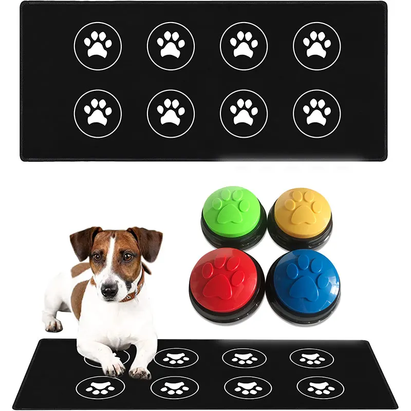 The factory dog buttons for communication set of 6 custom interactive button dog talking buttons for pet training communication