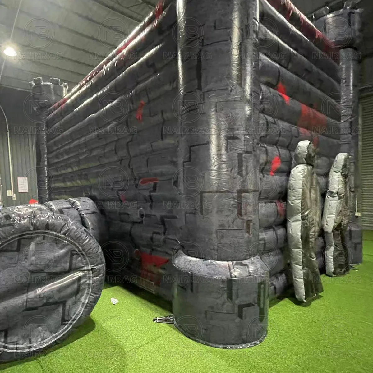 Mobile Inflatable Escape Rooms Outdoor Entertainment Events Portable Inflatable Haunted House With Tunnel