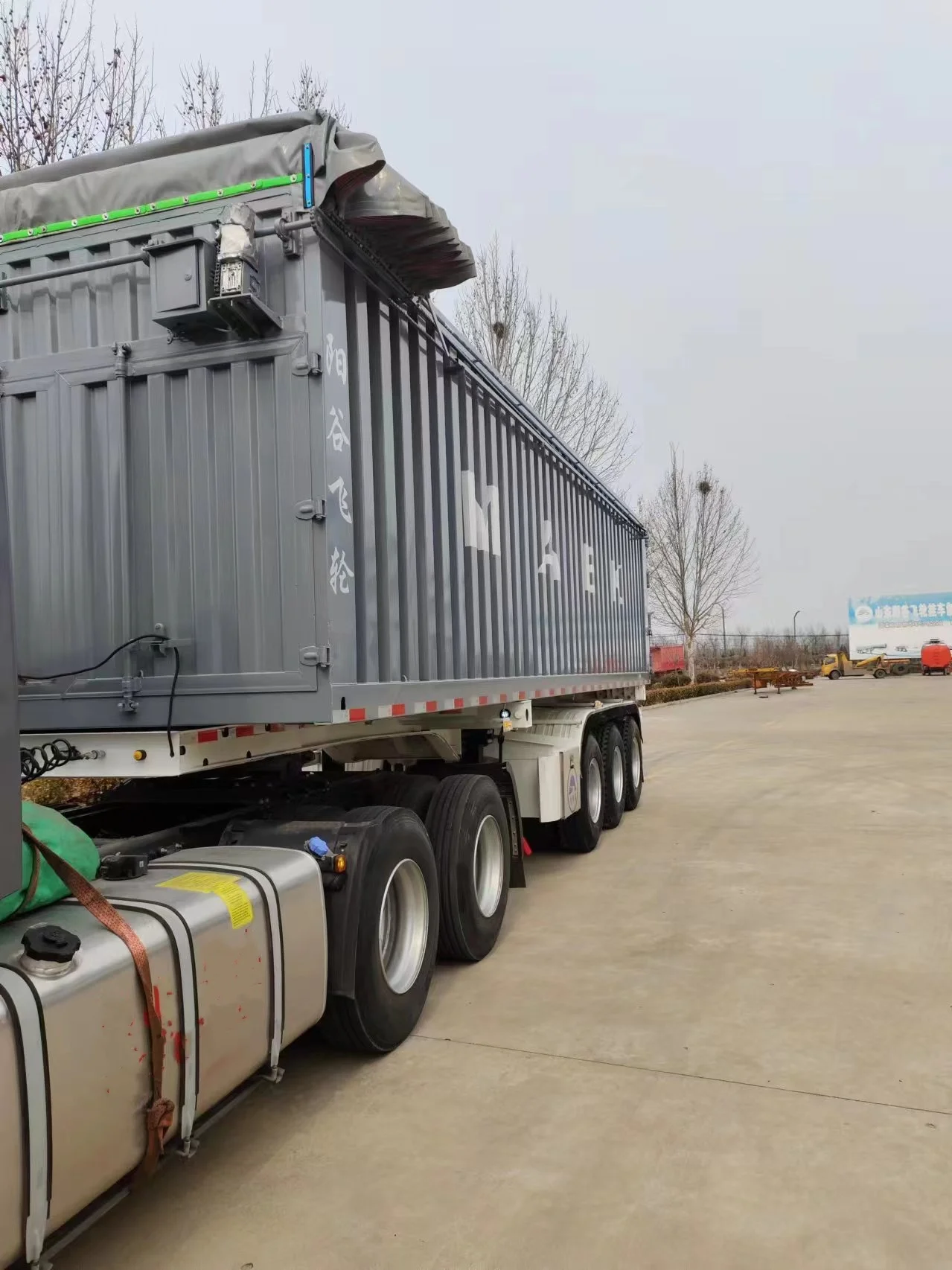 Manufacturer customized China made special transport trailer truck container transport semi-trailer