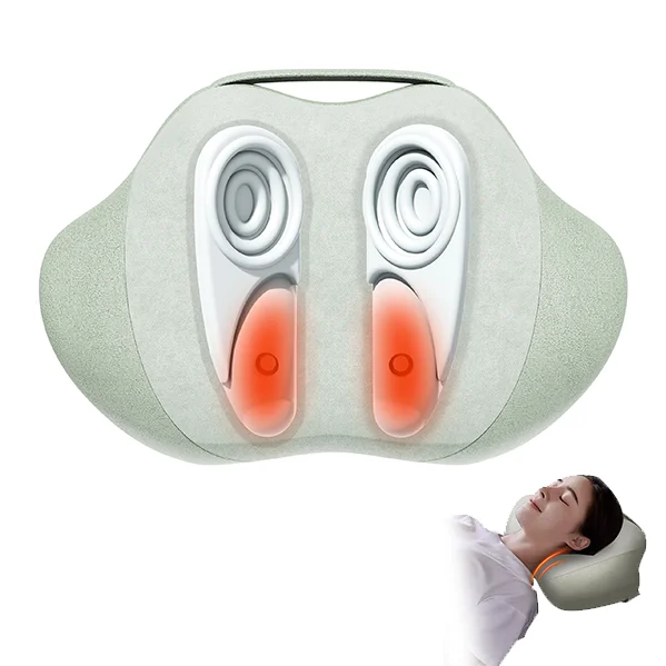 healthpal  multi-dimensional smart sleep korean japan vibrator electric double neck head massager scalp massager scalp machine