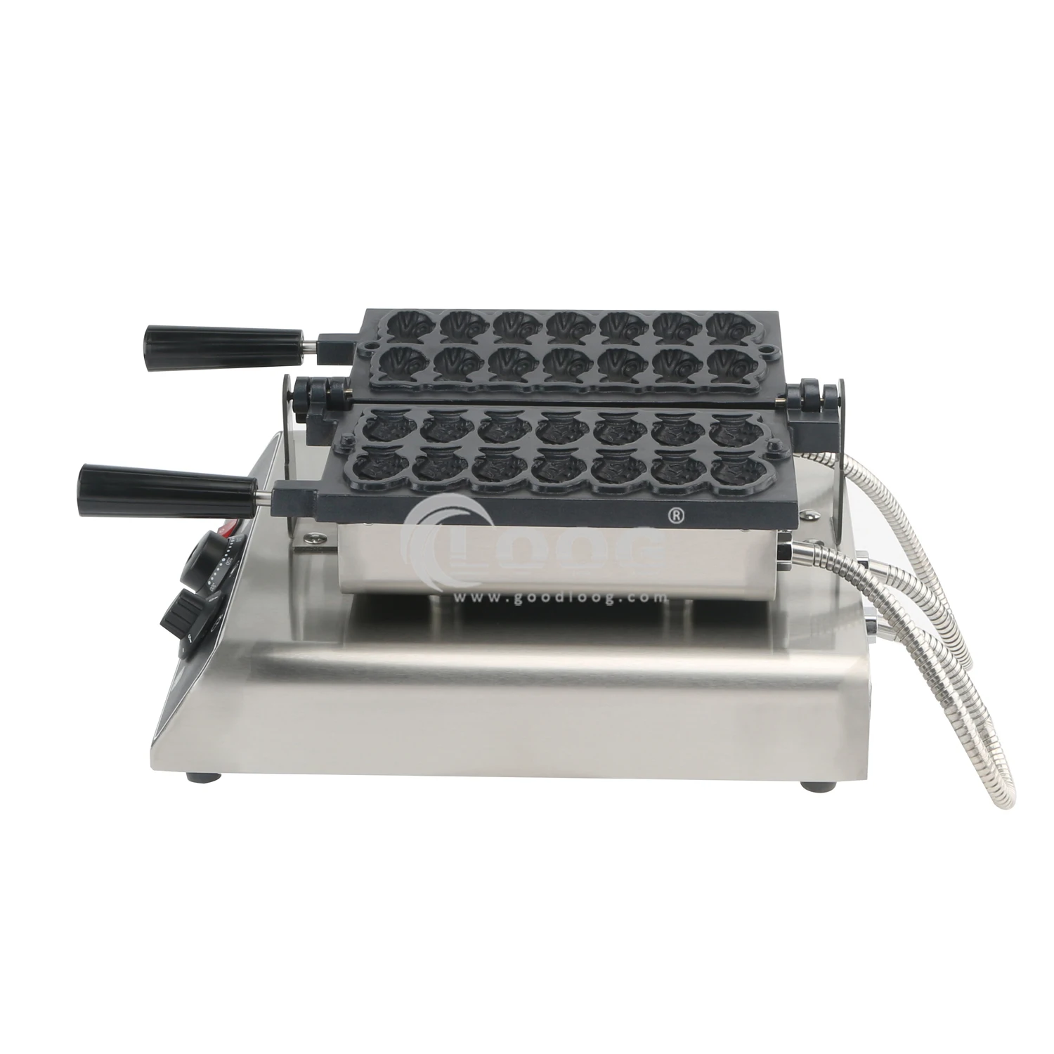 Hot Sale Electric Mini Fish Waffle Cone Maker Waffle Cake Baker 14PCS Japanese Fish Shaped Small Taiyaki Machine