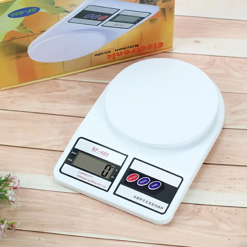 ABS Plastic material scale sf 400 10 kg 0.1 g digital weighing chinese electronic kitchen scale
