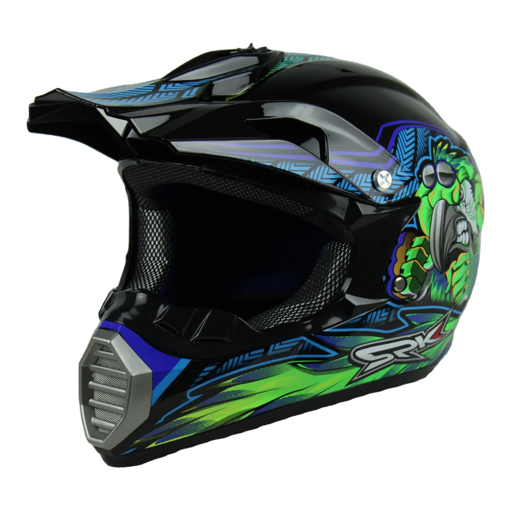 GOOD SALE FOR KIDS  MOTOR CROSS HELMET WLT-126 DIRT BIKE