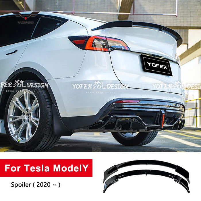 Спойлер Yofer для tesla модные задние крылья с удлиненным хвостом автомобильные запчасти аксессуары боди-комплект