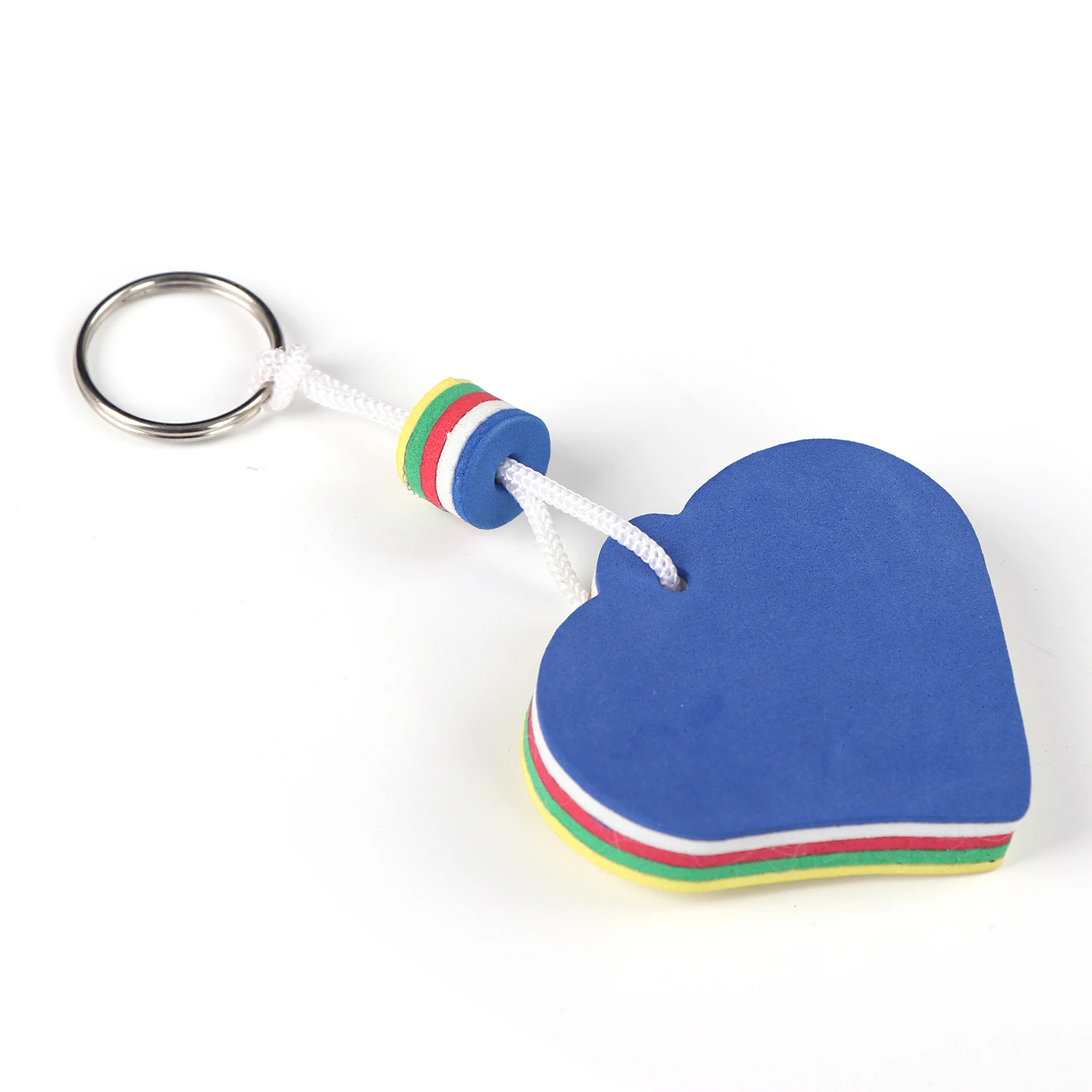 Custom Logo Durable Safety Sports Kids Activity Fishing eva Floating Accessories hard foam keychain