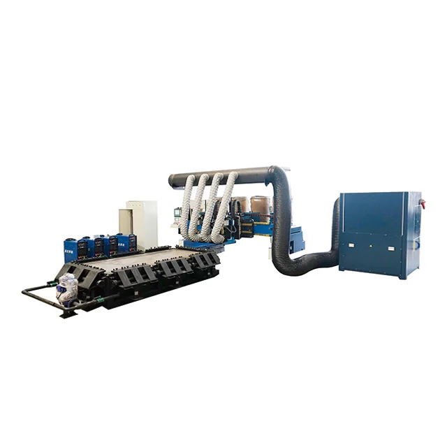 Automatic wear-resistant plate cladding equipment open arc cladding