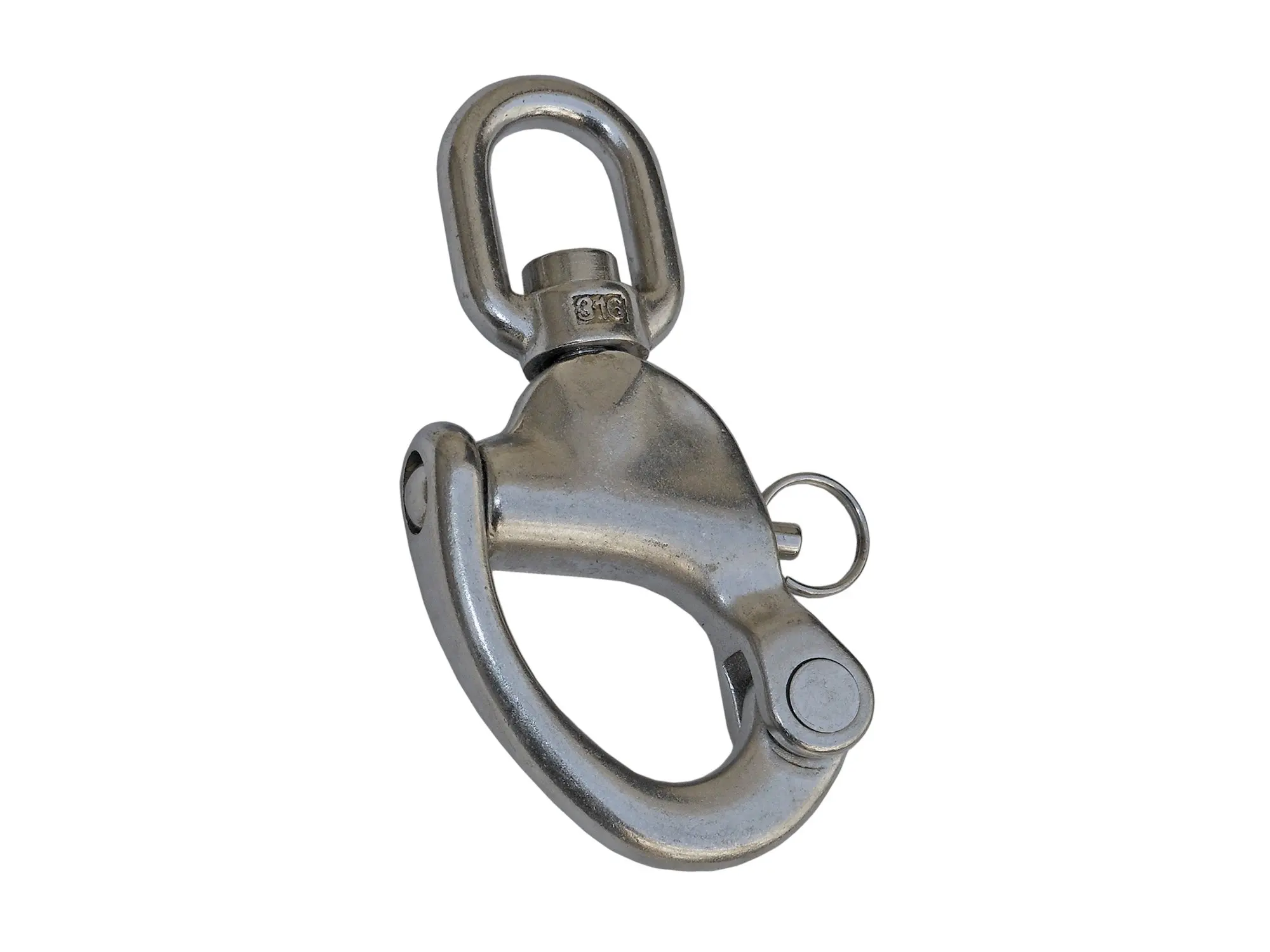high quality grade 316 stainless steel snap shackles for paracord bracelets swivel snap shackles