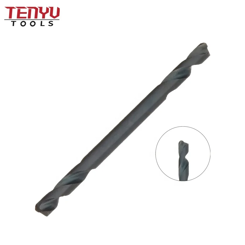 High Speed Steel Straight Shank Double Ended Twist Drill Bit