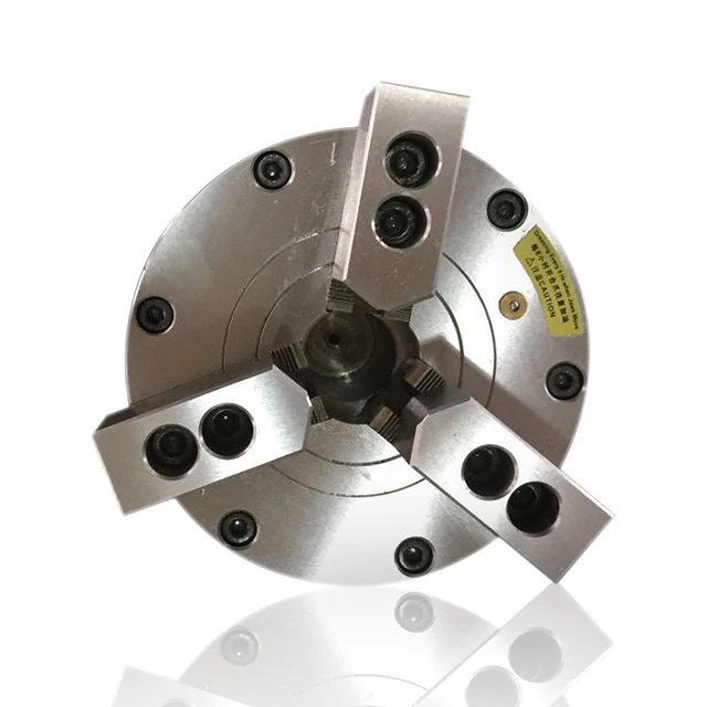 3 Jaws Semi-through hole Pneumatic Collect Chuck Lathe Chuck for CNC Lathe Customizable Collect Chuck CNC Jaws