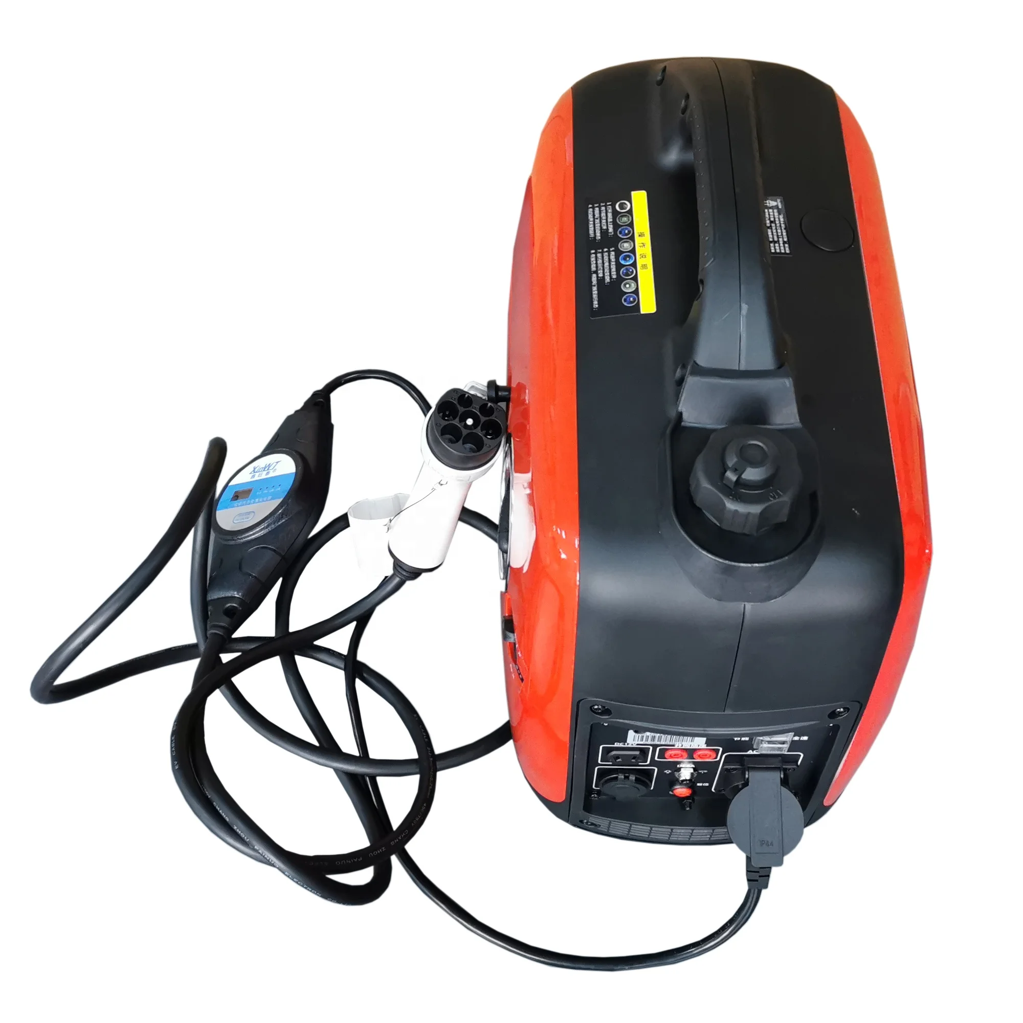 Portable household mobile gasoline charger for 110V 2220V 230V EV Emergency charging power bank