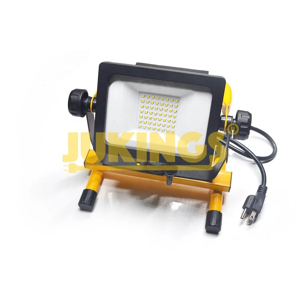 AC Powered Flood Light 30W LED Work Light Portable Working lamp for Emergency Garden Outdoor