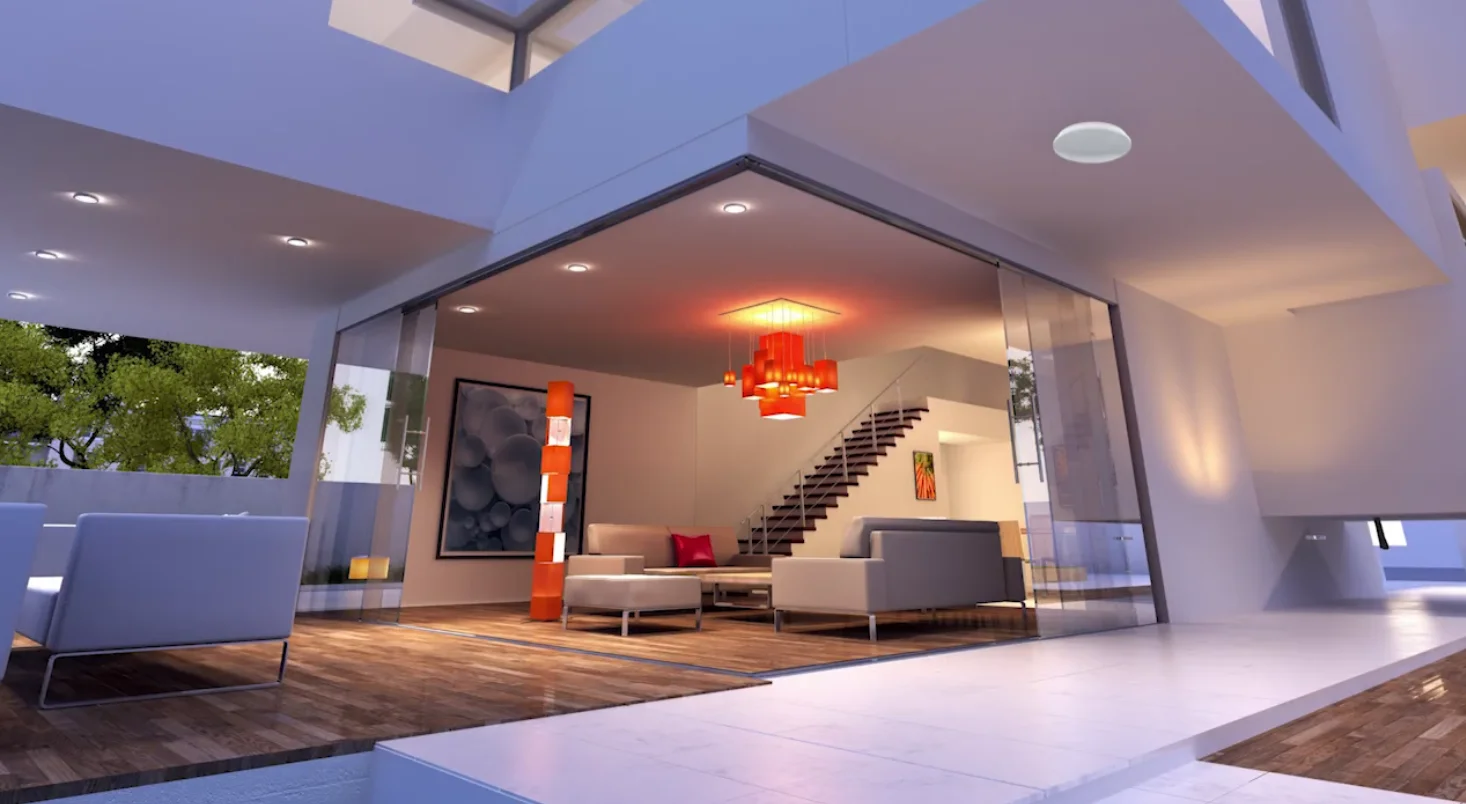 PDLUX PD-LED2053 Energy-Efficient LED Light with Built-In Microwave Motion Sensor