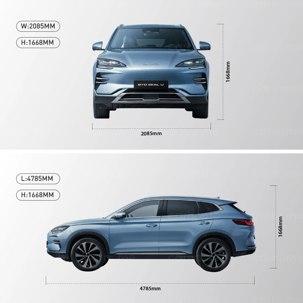 Piezas BYD Seal U Dm-I версия 2024 125 км 550 гибридная модель элитного типа китайская