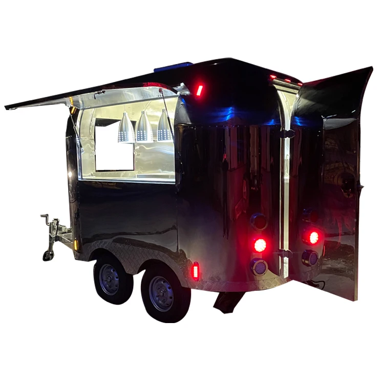 customized fast food vans mobile foodtruck for sale europe