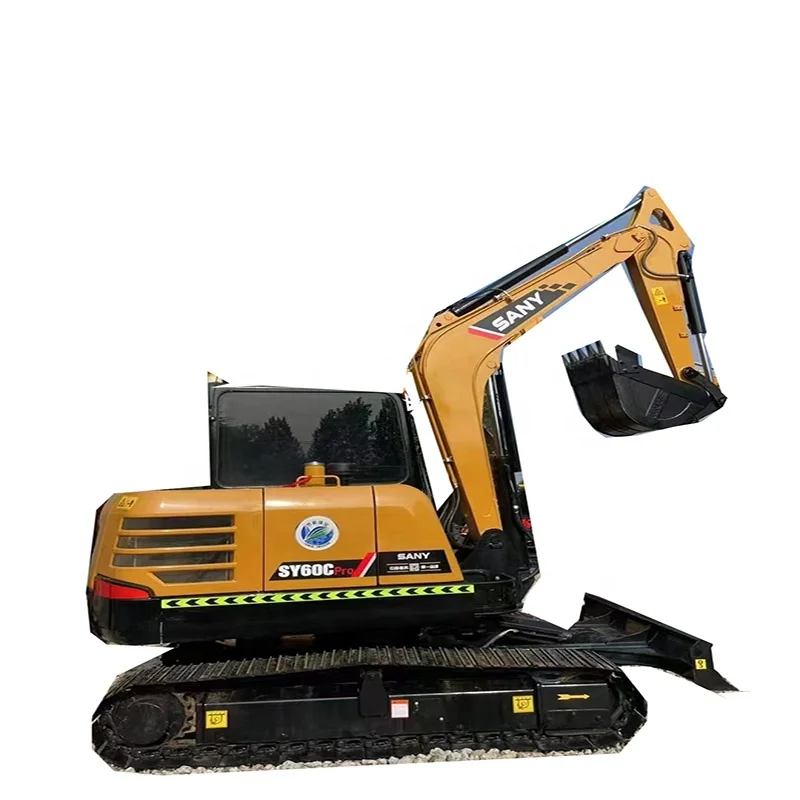 Экскаватор б/у запасной экскаватор Sany 60 быстрый Kubota экономичный 75 95 135 по низкой цене