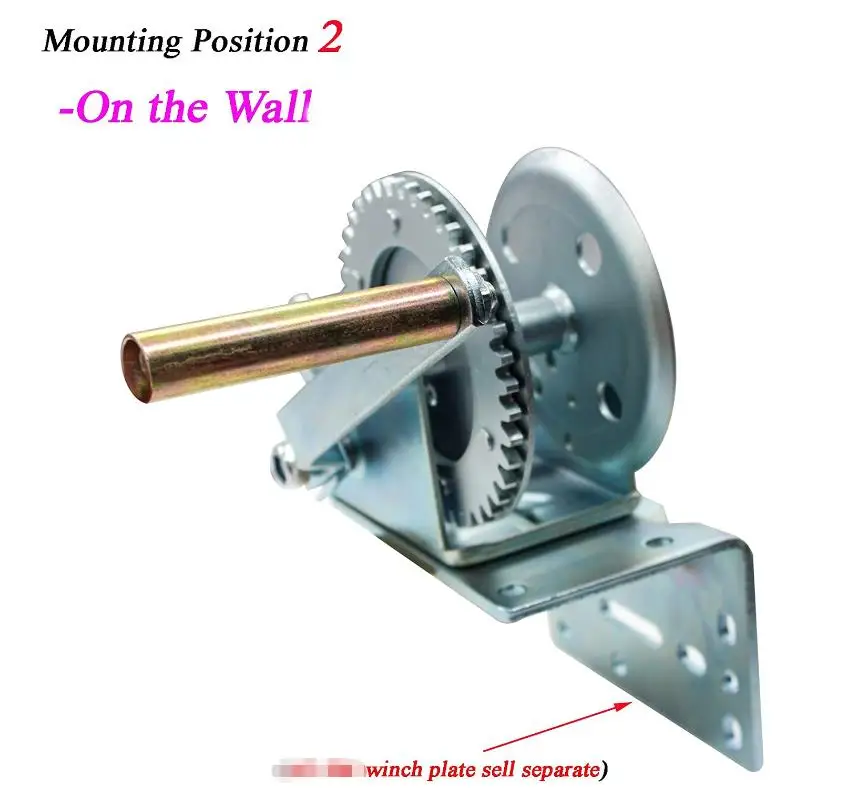 ENJOIN  1600lbs Hand Winch with Cable Manual Winch for Boat Trailer,ATV Hand Winch