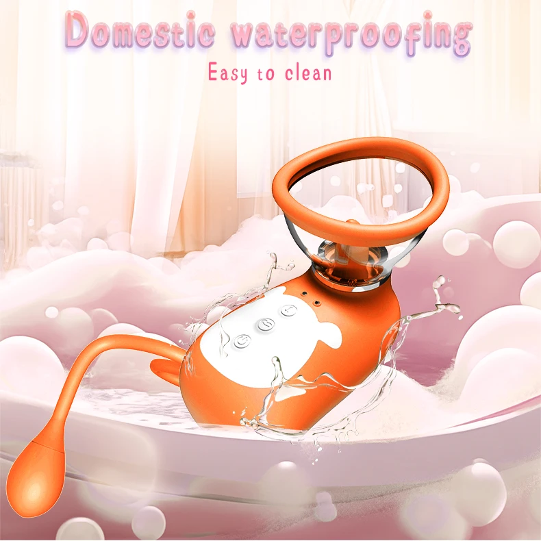 New adult sex toy sucking telescopic vibrator masturbator chest massager clitoral vibrator