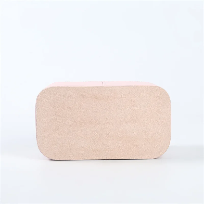 LG8182B Cosmetic leather luxury design Organizer Makeup Brush Holder leather boxes stationary box desk organizer