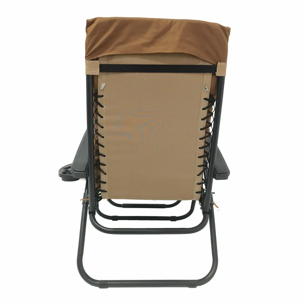Adjustable folding  zero gravity chair portable beach chaise longue for outdoor