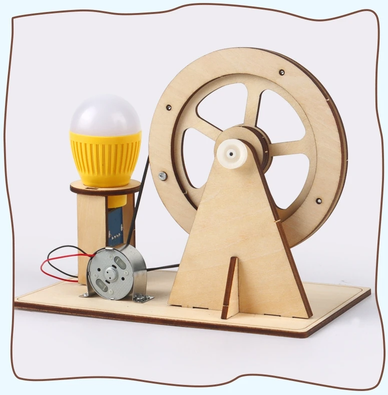 Creative science engineering toys Experiment Kit Manual Power Generation Model educational toys for kids educational equipment