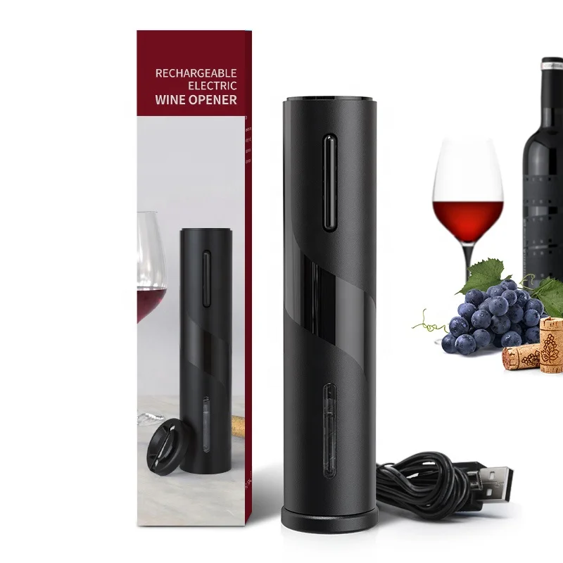 Wholesale Full Automatic Rechargeable Electric Wine Opener With Gift Box
