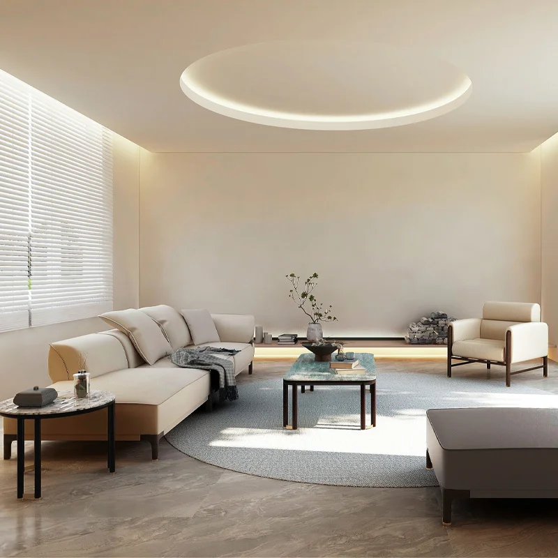 High End Luxury Home Interior Design Minimalist Modern Sofa 3 Seater Living Room Sofa Furniture