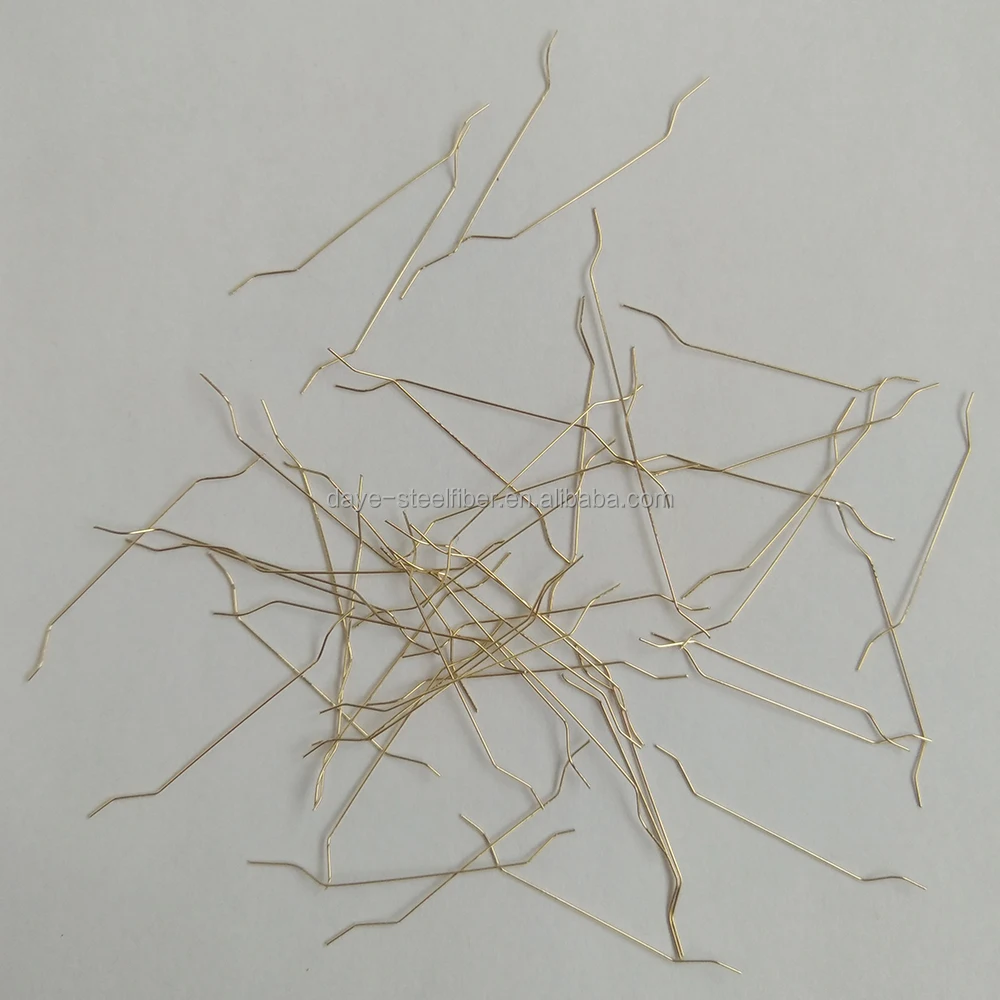 brass coated steel fiber for civil engineering application