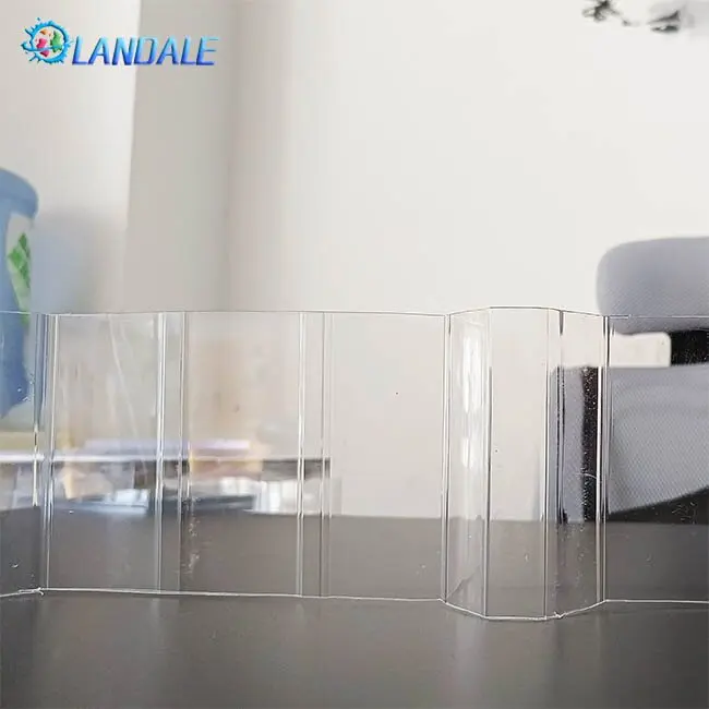 Universal pc corrugated polycarbonate board, wavy board for warehouse and greenhouse roof top