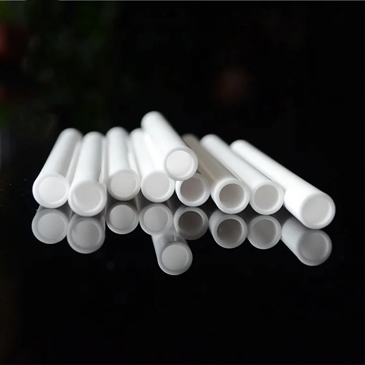 Industrial Application, aluminum ceramic tube with one hole