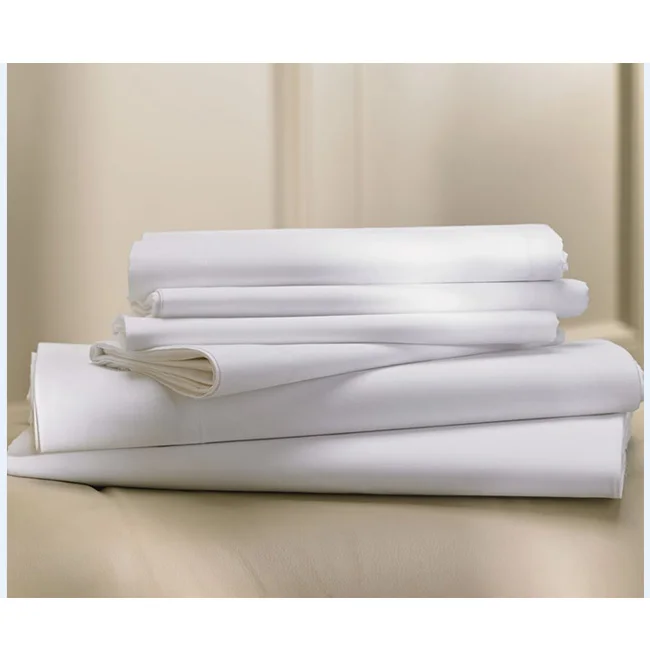 china satin white bed sheets luxury branded hotels cotton bed sheet king size 60s 300 thread count white bed sheets wholesale