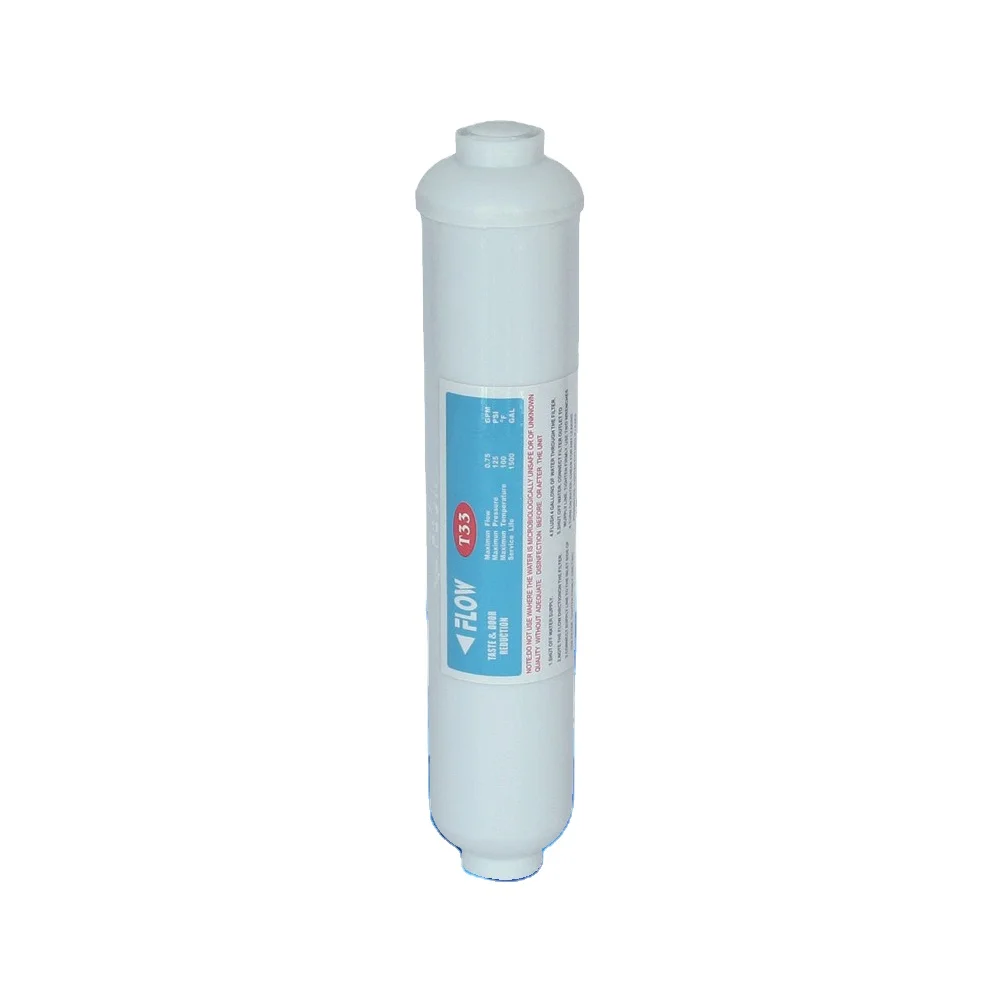 post inline coconut activated carbon filter