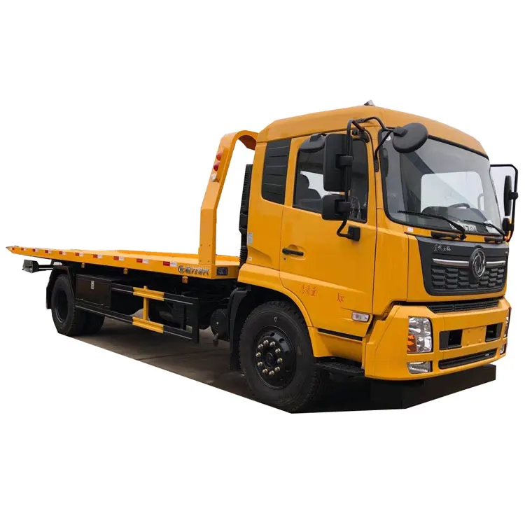 Новый Dongfeng 4*2 8 тонн бортовой буксировочный грузовик дорожный аварийный автомобиль спасательный