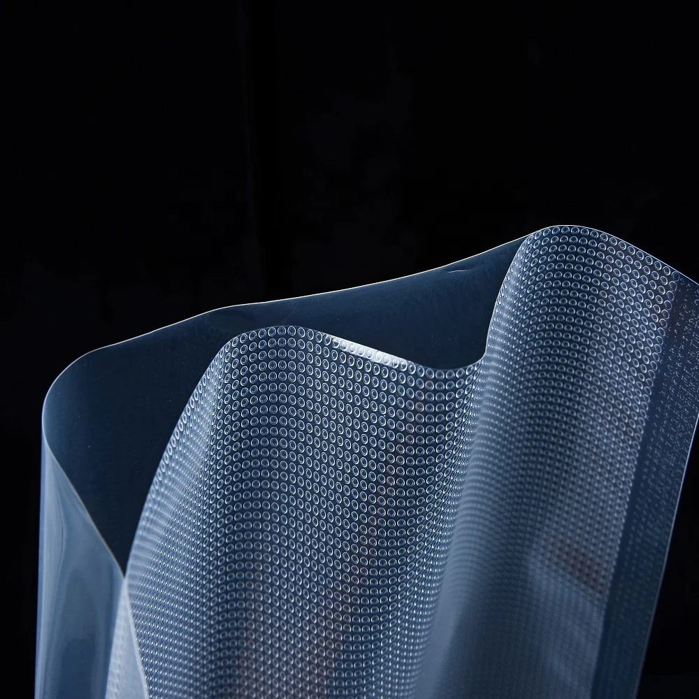 Custom Food Storage Bag Clear Black Vacuum Sealer Storage Bag, Nylon PE Laminated Plastic Vacuum Sealer Bags For Food