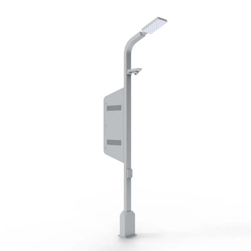 Intelligent Digital Street Pole LED Backlight LCD Advertising Display 3G/4G/WIFI Wireless Outdoor Digital Signage