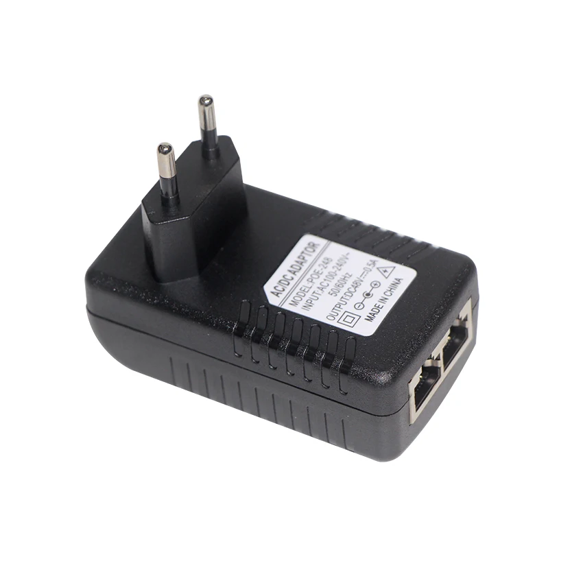 48 in the 0,5 A, 24 in, 1 A, 12 V, 2 A, power supply IPC, power supply with European 2-контактной fork, injector Poe