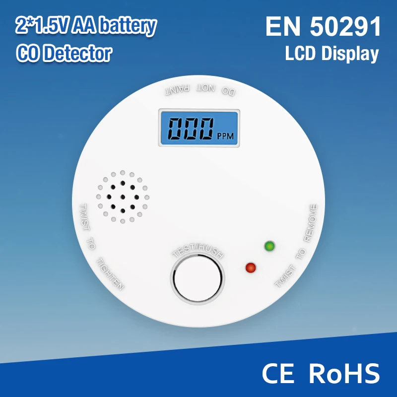 smoke and carbon monoxide alarm fire certification gas detector