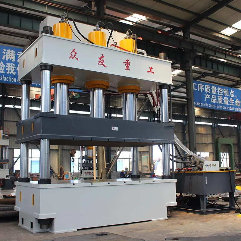 1000 ton 2000 ton Plastic, wood chips and other composite materials recycled pallet hot press hydraulic machine with good price