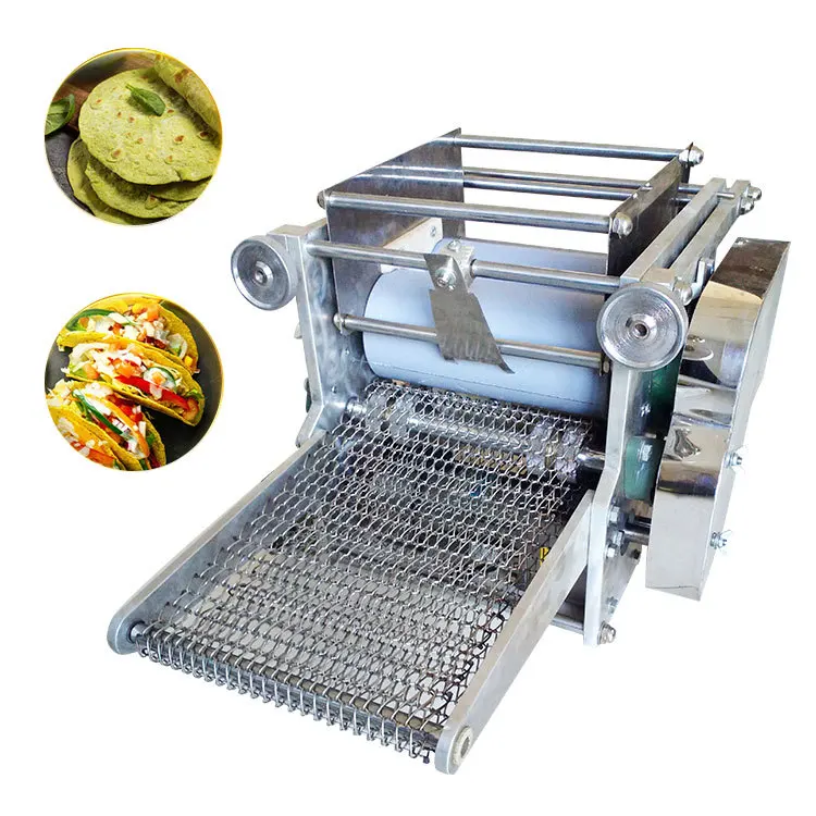 Automatic Chicken Breakfast Taco Wrap Crisp Press Burrito Maker Machine Grain Product Making Machine for Pita Tortilla Wrapper