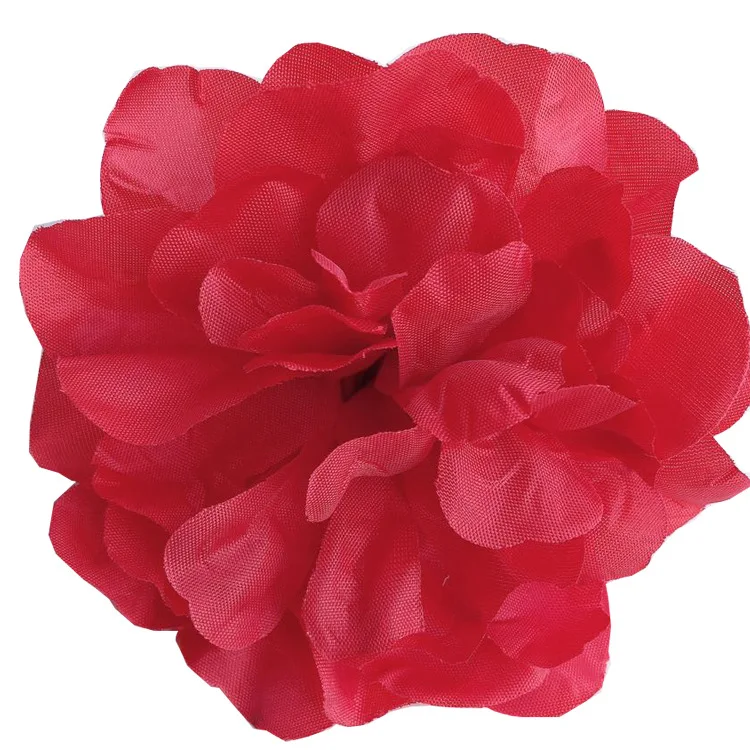 2023 Double Layer Mesh Chiffon Big Flower Chiffon Flower Fashion Baby Hair Accessories Kids Cute Girl