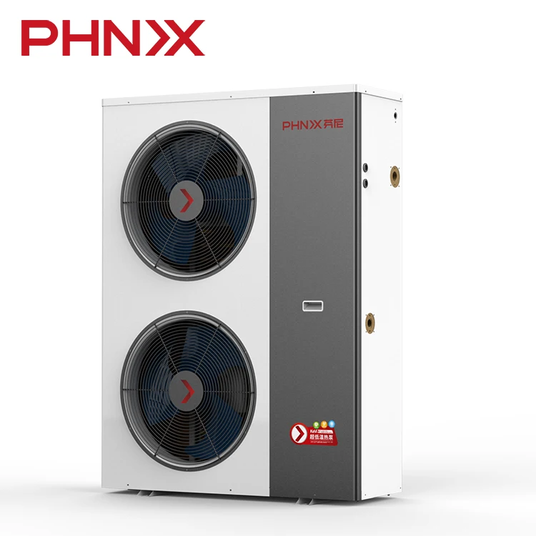 PHNIX R410A 30c Pompe a Chaleur Air Eau Inverter EVI High COP Monoblock Air Source Water Heat Pump 10Kw